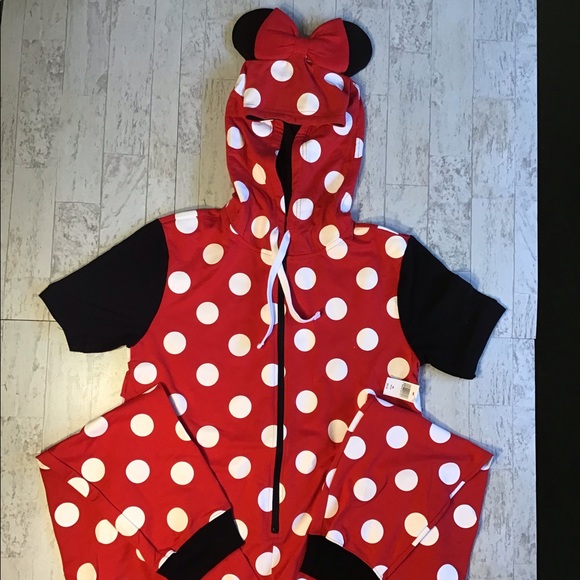 Minnie Mouse Onesie Disney NWT Medium - Picture 2 of 4